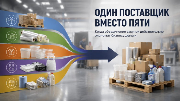 Один поставщик вместо пяти: когда объединение закупок действительно экономит бизнесу деньги